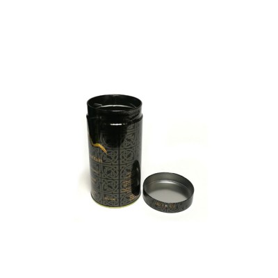 Wholesales Passed LFGB Testing Round New Design Empty Screw Lid Coffee Tin Can Packaging