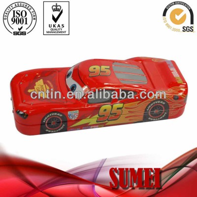 car shape pencil tin box