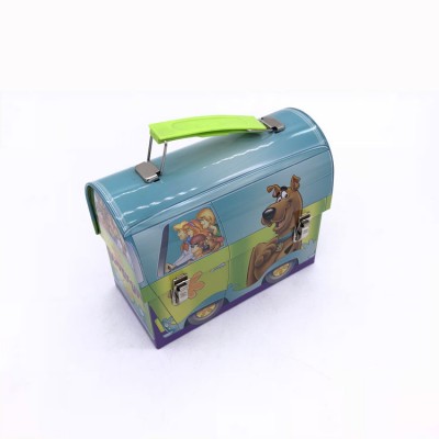 Fancy Decorative Cute Cartoon Tin Box Custom Beautiful Tin Box