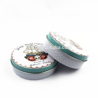 Waimaotong china hot small round metal candy tin boxes/cans